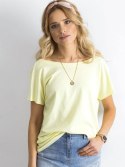 T-shirt RV-TS-4662.14P jasny żółty XS