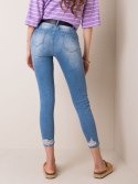 Spodnie jeans NM-DE-SP-18136.00X niebieski S