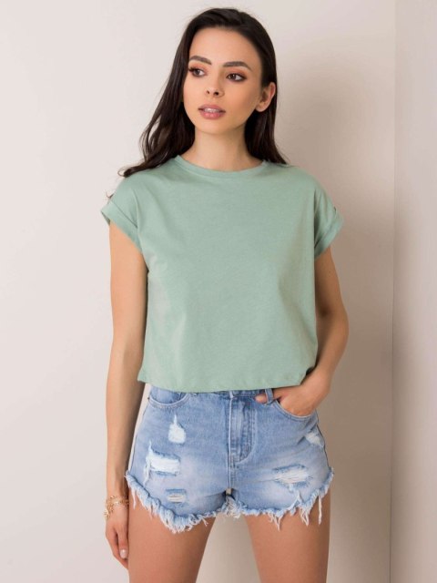 T-shirt 157-TS-2746.54P pistacjowy L