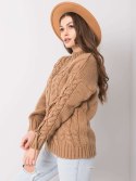 Sweter CA-SW-3733.74 camelowy