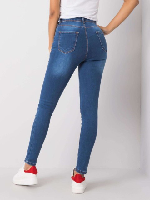 Spodnie jeans 319-SP-743.44 ciemny niebieski 26