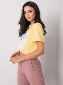 T-shirt PM-TS-SS21CA59.01P żółty L