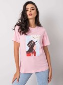 T-shirt PM-TS-SS21TX64.32 różowy M