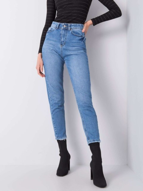 Spodnie jeans 336-SP-927.36P niebieski 25