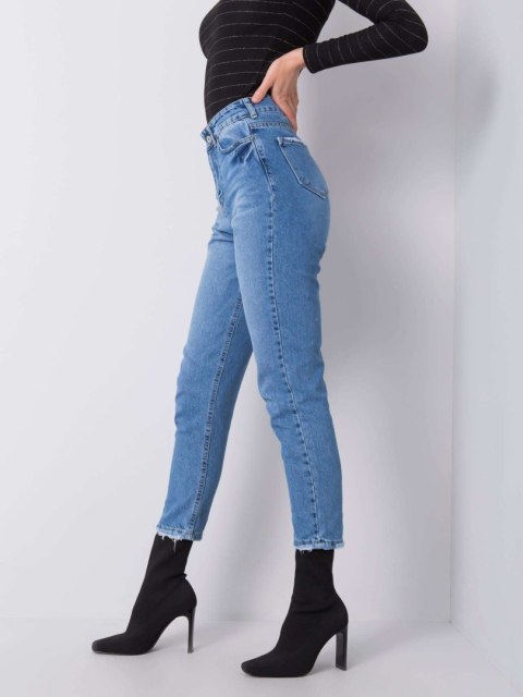 Spodnie jeans 336-SP-927.36P niebieski 25