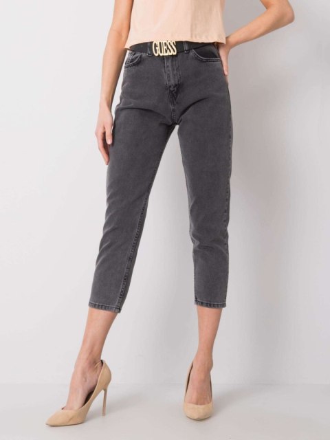 Spodnie jeans 320-SP-2764.08P ciemny szary 28