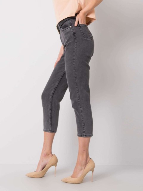 Spodnie jeans 320-SP-2764.08P ciemny szary 28