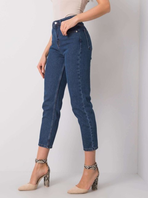 Spodnie jeans 318-SP-505.70P ciemny niebieski XS