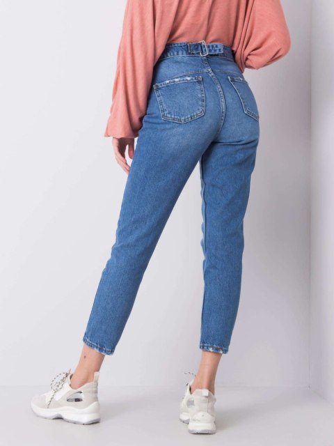 Spodnie jeans 336-SP-970.35P niebieski 25