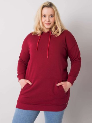 Bluza RV-BL-6338.19X bordowy 2XL