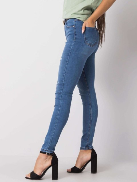 Spodnie jeans 319-SP-686.45 ciemny niebieski 27