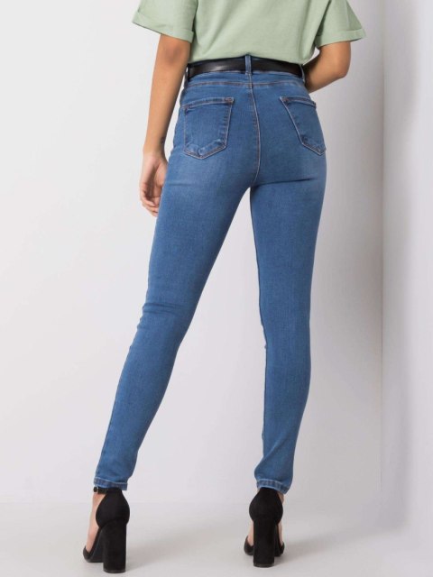 Spodnie jeans 319-SP-686.45 ciemny niebieski 27