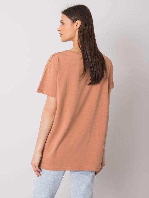 T-shirt FA-TS-6892.88 camelowy