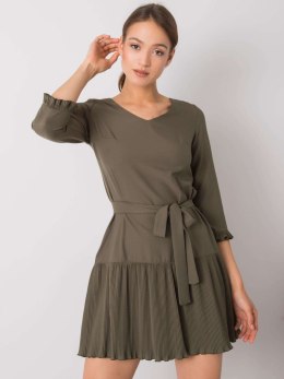 Sukienka LK-SK-507733.80P khaki 38