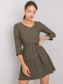 Sukienka LK-SK-507733.80P khaki 38