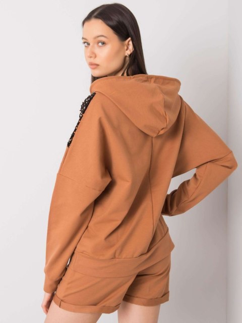 Komplet FA-KMPL-6392.36P camelowy L/XL