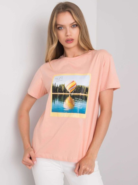 T-shirt PM-TS-SS21CA82.16 łososiowy L