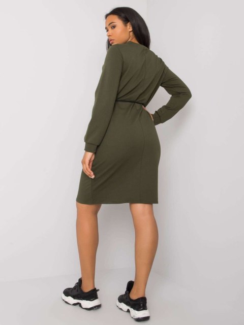 Sukienka LK-SK-508299.30 khaki 36