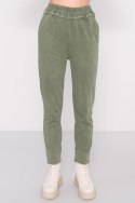 Spodnie dresowe 15891 khaki XS