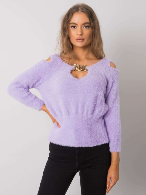 Sweter LC-SW-7033.27X jasny fioletowy