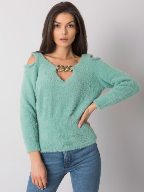 Sweter LC-SW-7033.27X mietowy