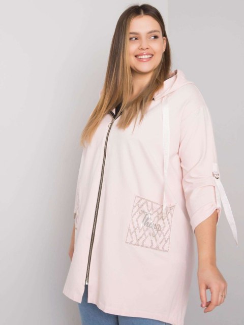 Bluza RV-BL-6795.84 jasny różowy