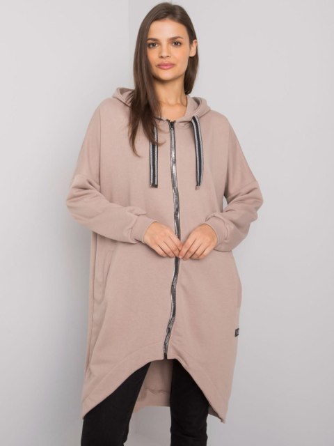 Bluza RV-BL-7242.13P ciemny bezowy S/M