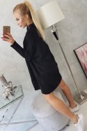 Sweter kardrigan z rękawami typu nietoperz czarny