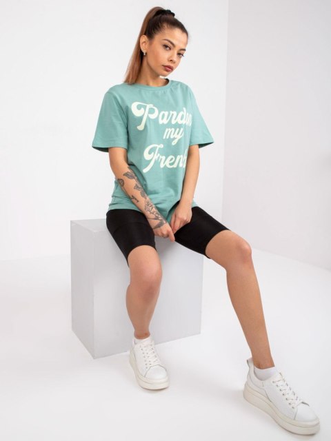 T-shirt FA-TS-7677.91P pistacjowy