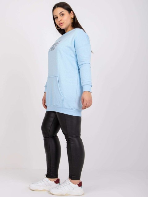 Bluza RV-BL-7124.01 jasny niebieski