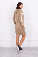 Sukienka Off White camelowa