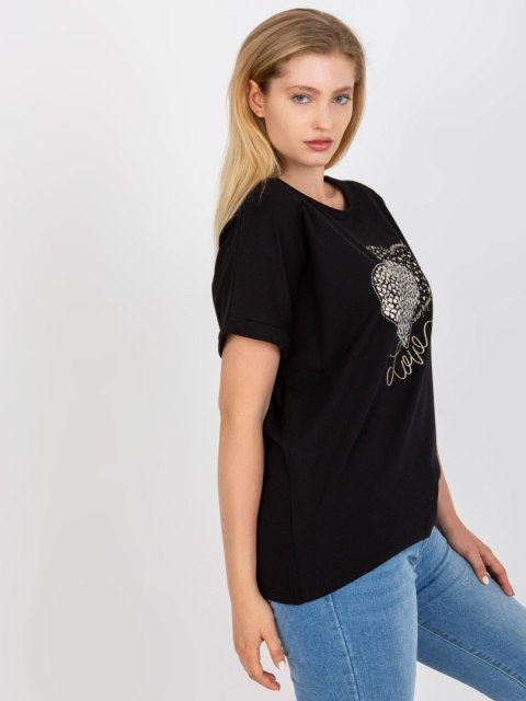 T-shirt RV-TS-7660.88P czarny