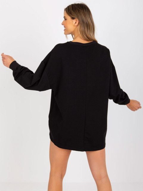 Bluza FA-BL-7821.40P czarno-różowy