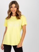 T-shirt FA-TS-7720.43P jasny żółty