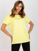 T-shirt FA-TS-7720.43P jasny żółty