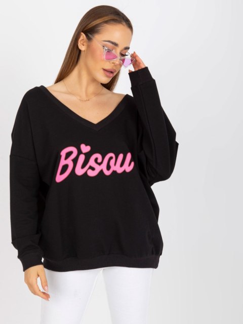 Bluza FA-BL-7917.55 czarno-różowy