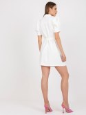 Sukienka DHJ-SK-A6311.39 biały