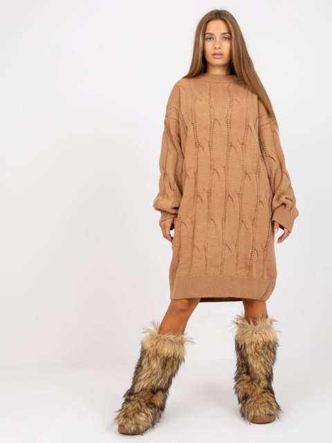 Sweter LC-SW-0297.35P camelowy