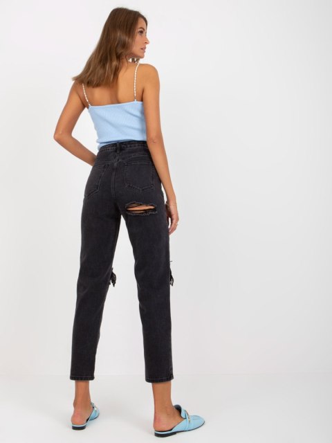 Spodnie jeans EM-SP-RD1328.86 czarny 42