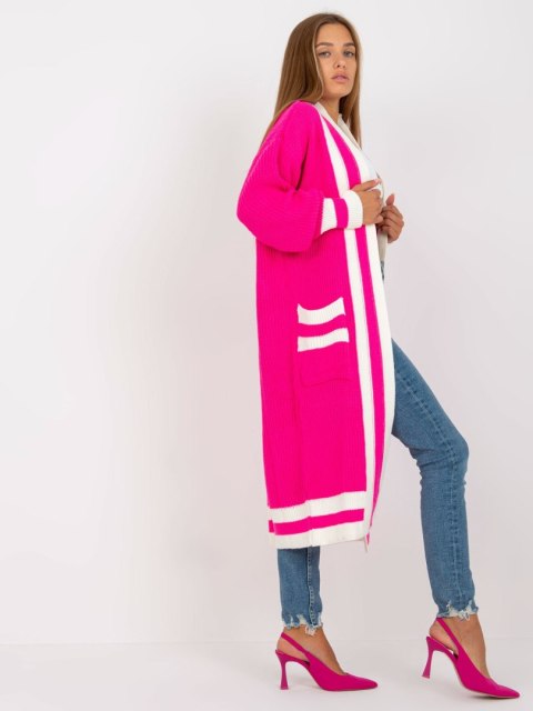 Sweter LC-SW-0291.06X fluo różowy