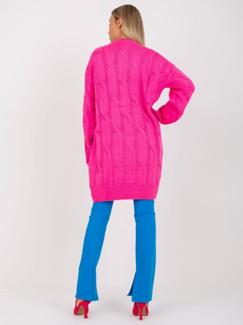 Sweter LC-SW-0297.35P fluo różowy