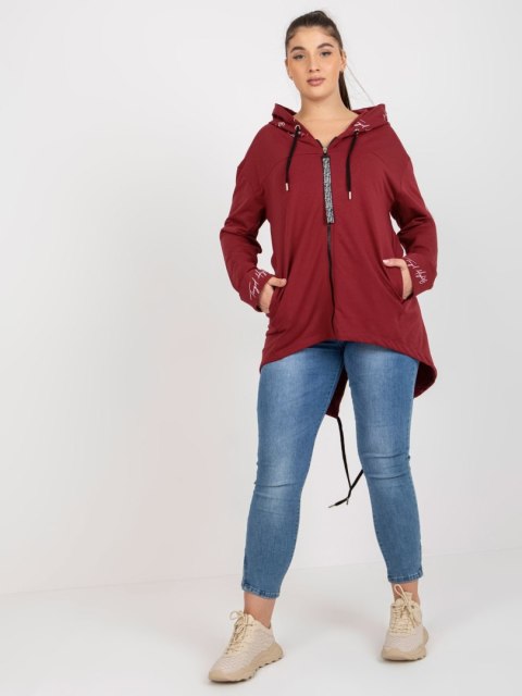 Bluza RV-BL-8266.34P bordowy