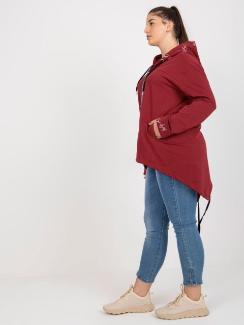 Bluza RV-BL-8266.34P bordowy