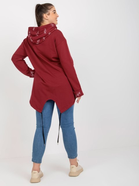 Bluza RV-BL-8266.34P bordowy