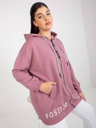 Bluza RV-BL-8302.78 ciemny różowy