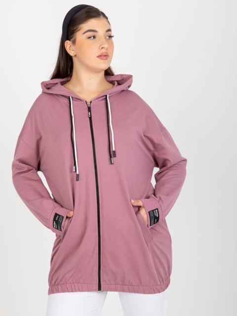 Bluza RV-BL-8277.28 ciemny różowy