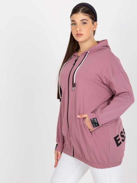 Bluza RV-BL-8277.28 ciemny różowy