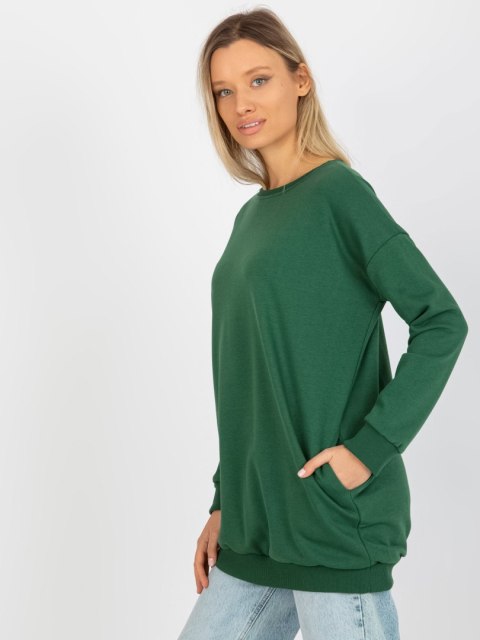 Bluza RV-BL-8310.60 ciemny zielony