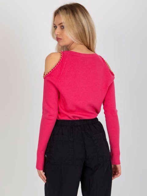 Sweter EM-SW-J51835.60P fuksjowy