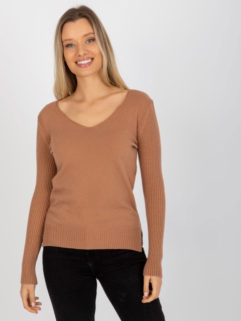 Sweter VI-SW-20264.93P camelowy